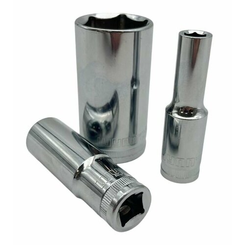 Головка торцевая шестигранная удлиненная 12 23мм универсальная арт W0561P WYNNS 480₽