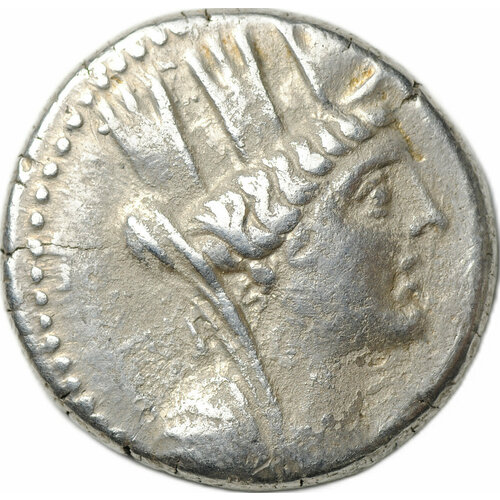 Монета Тетрадрахма 62-61 до н. э HIP AN Финикия, Арадос