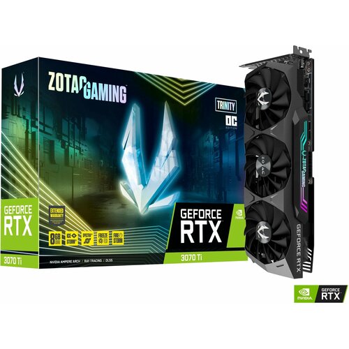 Видеокарта ZOTAC GeForce RTX 3070 Ti Trinity OC 6000000₽
