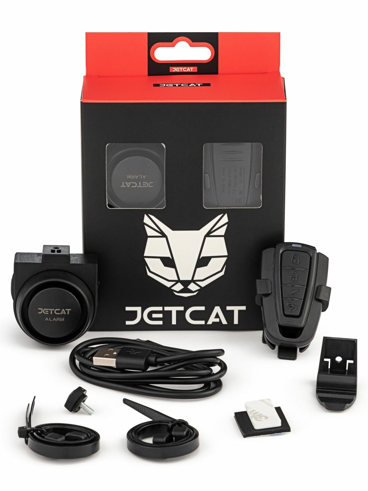 Сигнализация для велосипеда JETCAT Flashmax Alarm с пультом и сигналом звонок велосипедный