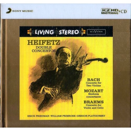 herbie hancock headhunter 2013 sony k2hd cd japan hong kong компакт диск 1шт k2 hd Jascha Heifetz-Double Concertos*Bach Mozart Brahms [Cardboard Case] No.0698 < K2HD CD Japan Hong Kong (Компакт-диск 1шт)