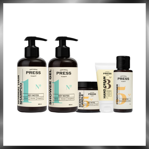 Подарочный набор парфюмированных средств- для тела и дома 5500₽