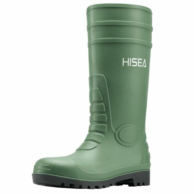 Сапоги резиновые мужские зелёные 41