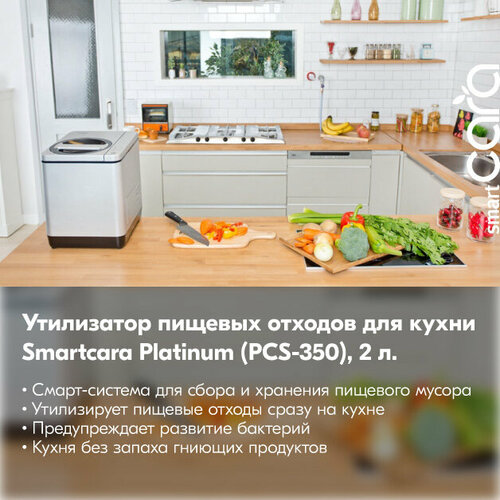 Кухонный утилизатор пищевых отходов Platinum (PCS-350)