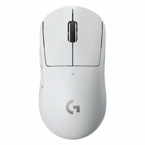 Мышь Logitech G Pro X Superlight 2, игровая, оптическая, беспроводная, USB, белый [910-006642]