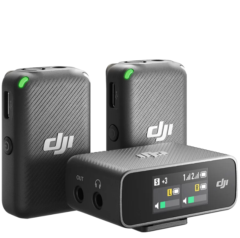 Радиосистема DJI Mic (2TX + 1 RX + Charging Case)