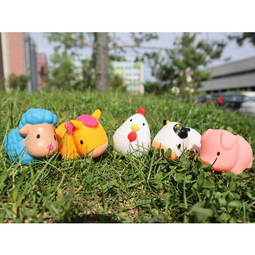 Игрушки для ванной 5шт ферма детские набор купания для малышей мальчиков и девочек 690₽