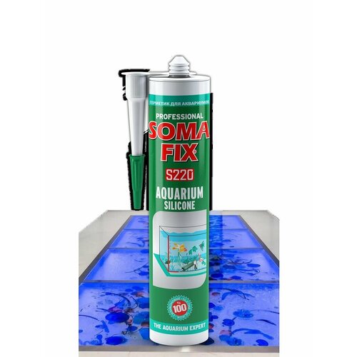 Герметик силиконовый аквариумный 280мл / S220 прозрачный