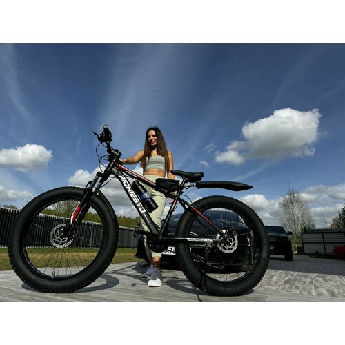 Велосипед Фэтбайк SPR Richiesto 26 Горный Спортивный Взрослый Подростковый красный 2720000₽