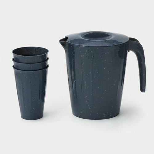 Набор для пикника SugarSpice STONE 4 предмета кувшин 19 л 3 стакана 035 л 812₽