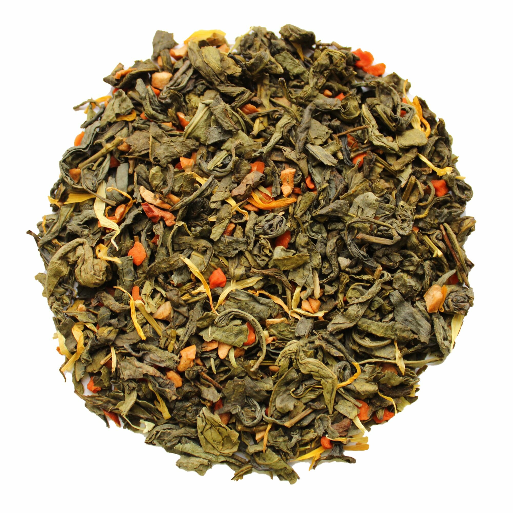 Чай зеленый листовой 100гр с добавками "Анжуйская дыня"