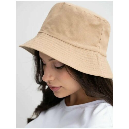 Панама , размер 52-62, бежевый панама k106 женская дышащая шляпа для рыбаков защита 2021 летняя пляжная шапка с хвостом