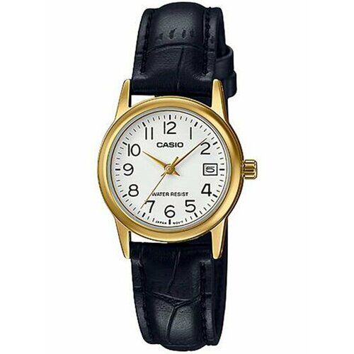 фото Наручные часы casio, золотой, черный, белый