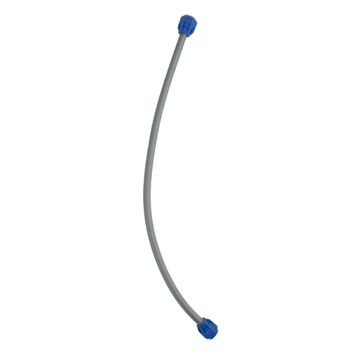 Шланг для воды с ручной затяжкой гаек без ключа оплетка сатеновый пластик 12 60 см мм 407₽