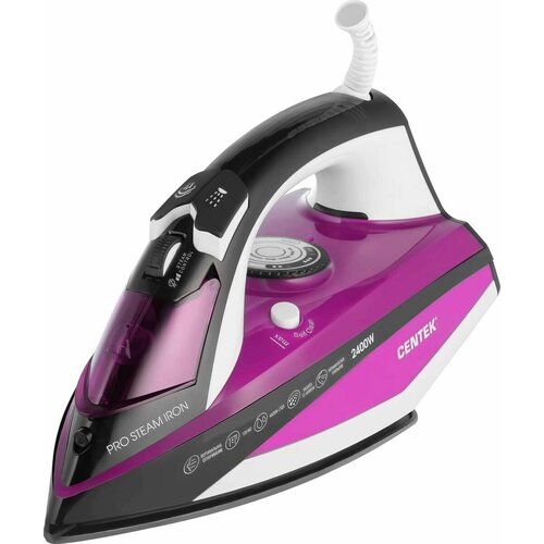 Утюг CENTEK CT-2344 2400Вт фиолетовый ct-2344 violet 338600₽