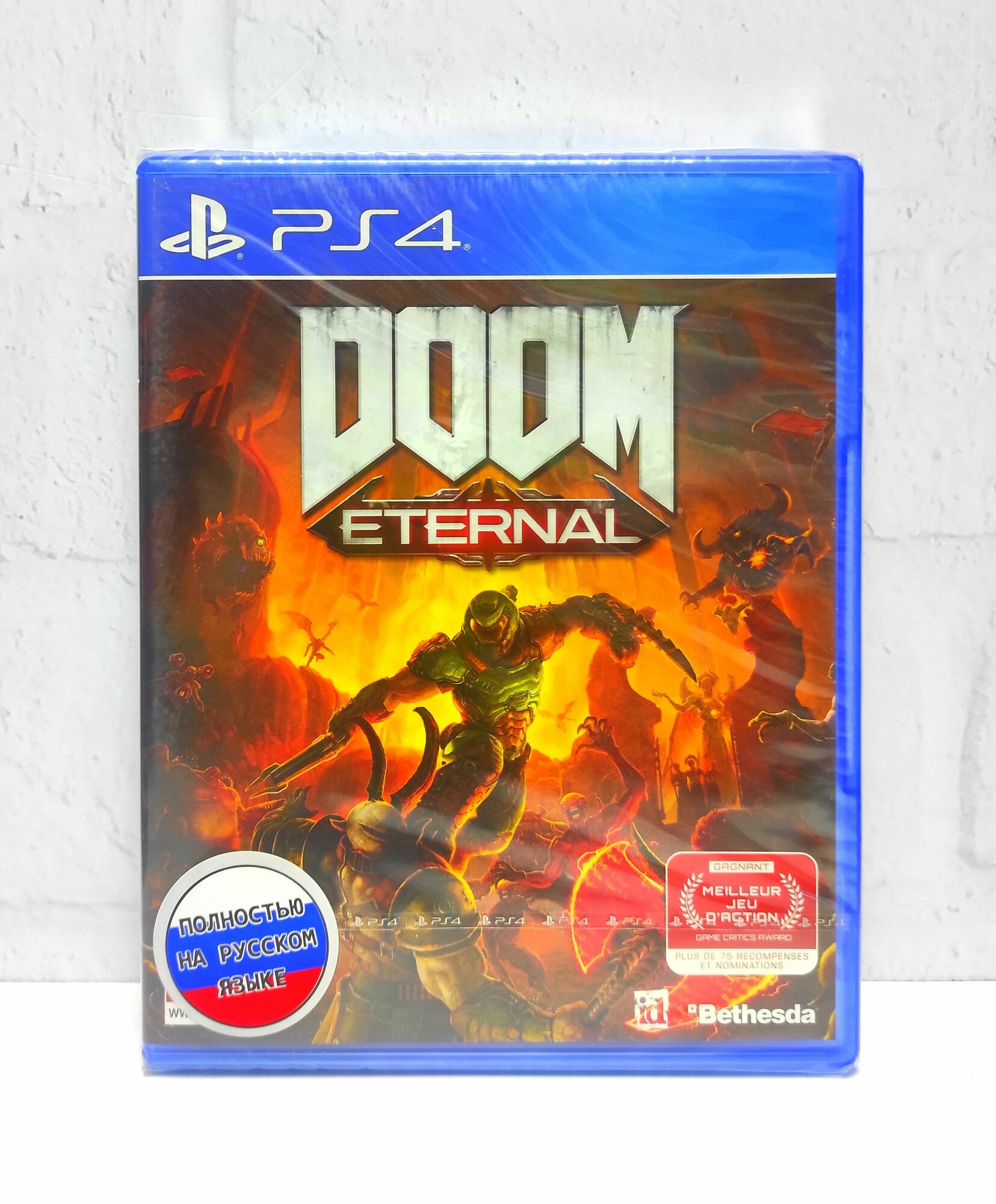 Doom Eternal Полностью на русском Видеоигра на диске PS4 / PS5