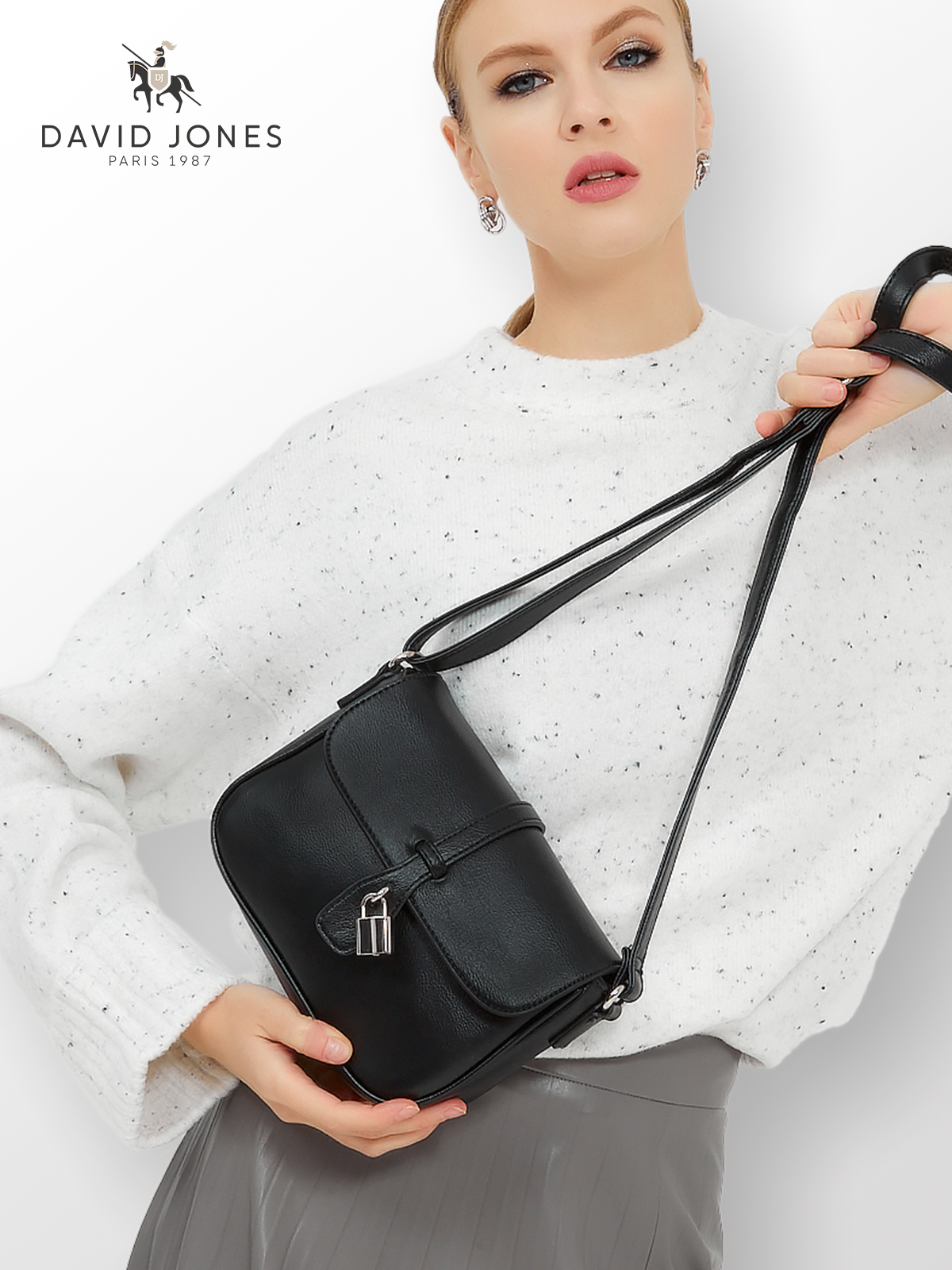 фото Сумка женская кросс боди David Jones 6800-1K