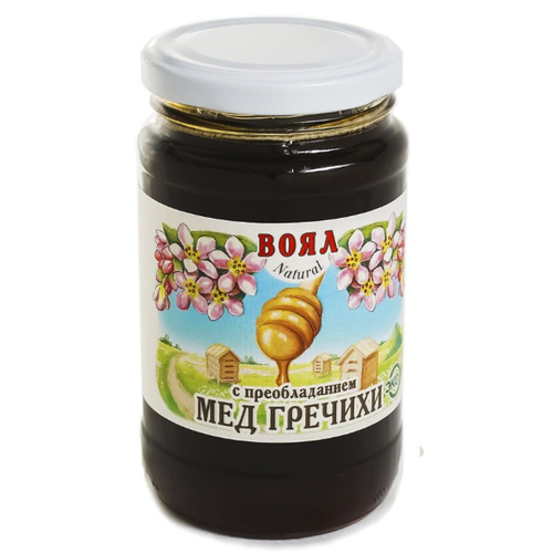 Гречишный мед Воял Natural 500 грамм