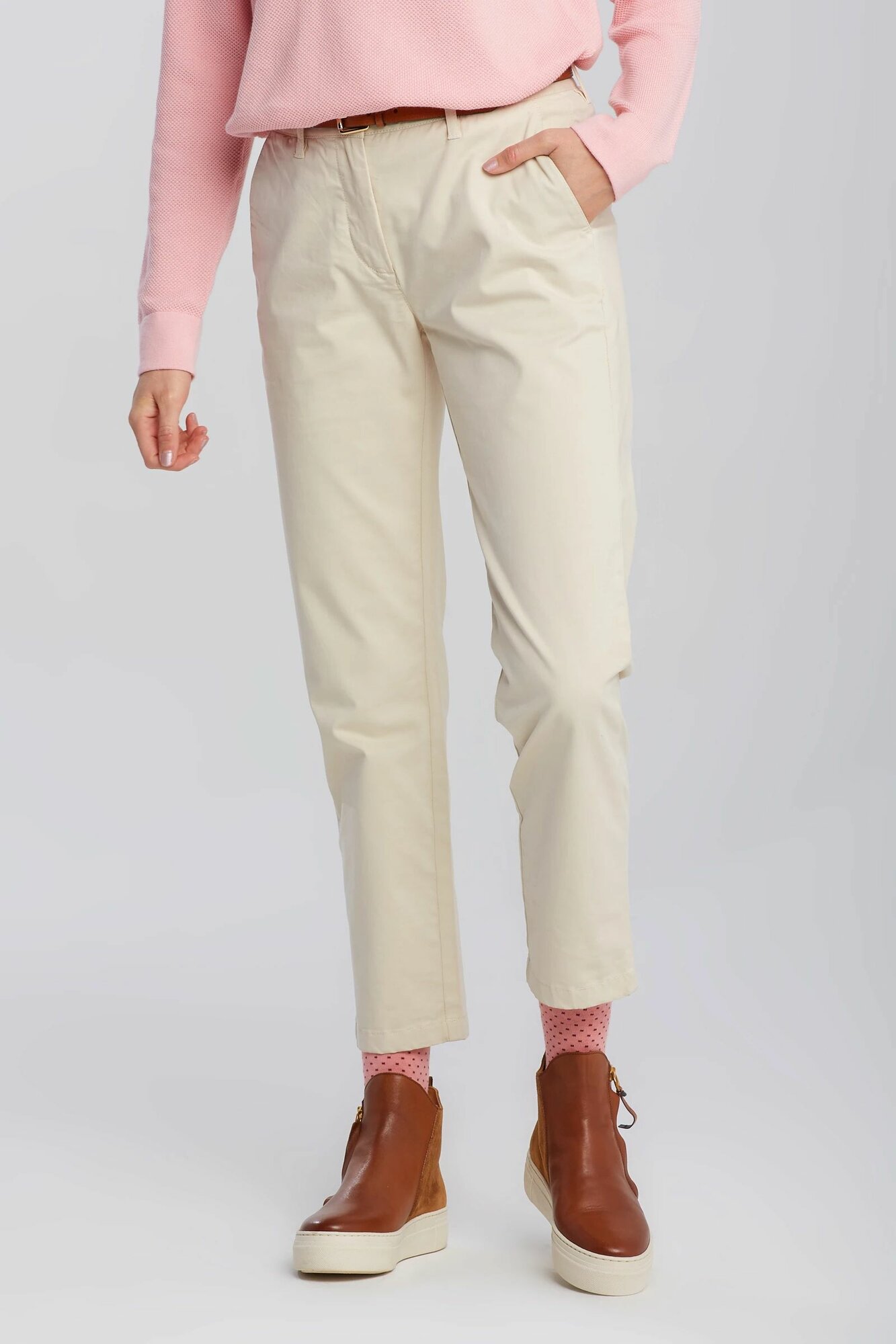 GANT WINTER COTTON CHINO 4150153 34 PUTTY 44