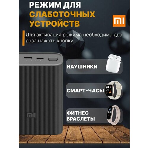 Пауэрбанк для телефона Power Bank повербанк для андроид внешний аккумулятор с беспроводной зарядкой xiaomi mi power bank 10000 мач 10w белый