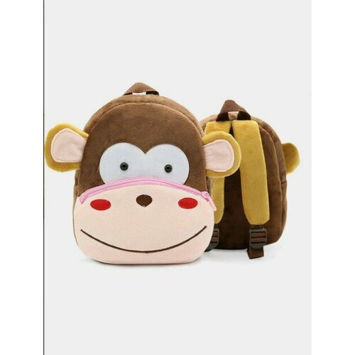 Детский плюшевый рюкзак KAKOO обезьяна