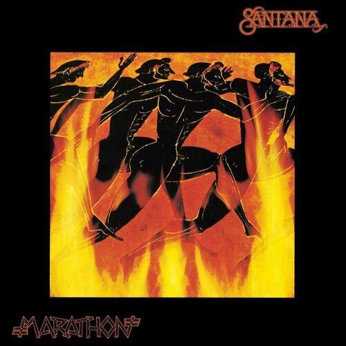 Виниловая пластинка Santana. Marathon. Yellow, Red & Orange Marbled (LP)