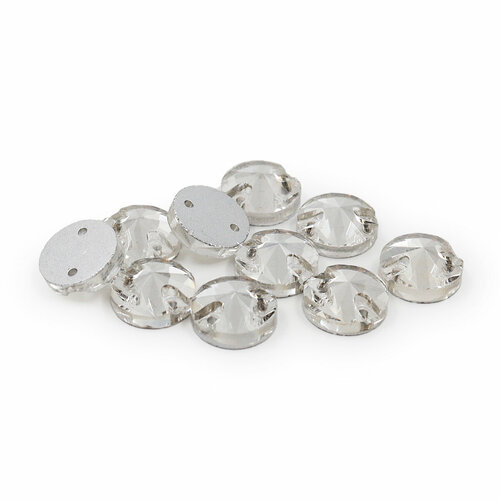 4AR179180181 Хрустальные стразы пришивные круглые 10мм 10штупак AstraCraft CY001 прозрачный 224₽