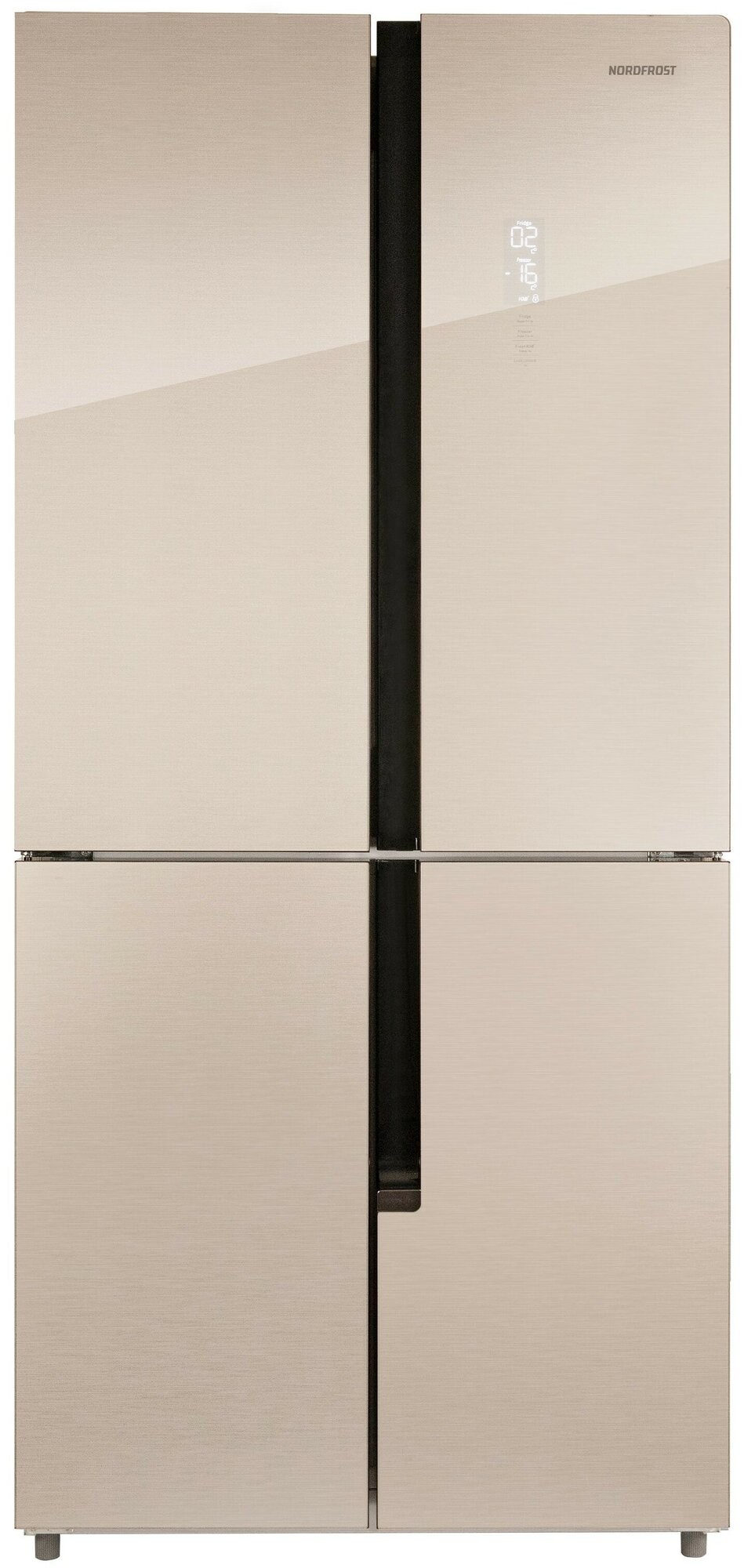 Холодильник Side by Side NORDFROST RFQ 510 NFGY inverter