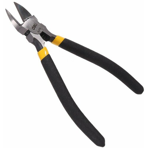 бокорезы deli tools dl2207 179 мм черный желтый Бокорезы Deli DL2706 160мм, сталь 55С, противоскользящая ручка 11612806