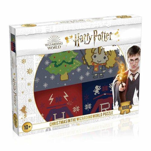 puzzle harry potter гарри поттер рождество в волшебном мире 1000 деталей Пазл 1000 деталей Winning Moves Harry Potter Гарри Поттер Рождество в Волшебном Мире