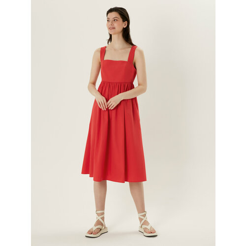Платье Pompa, размер 48, красный