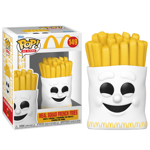 Фигурка Funko POP McDonalds Meal Squad French Fries из серии Ad Icons 149 фигурка funko pop ad icons mcdonalds fry guy orange blu 2pk 47761