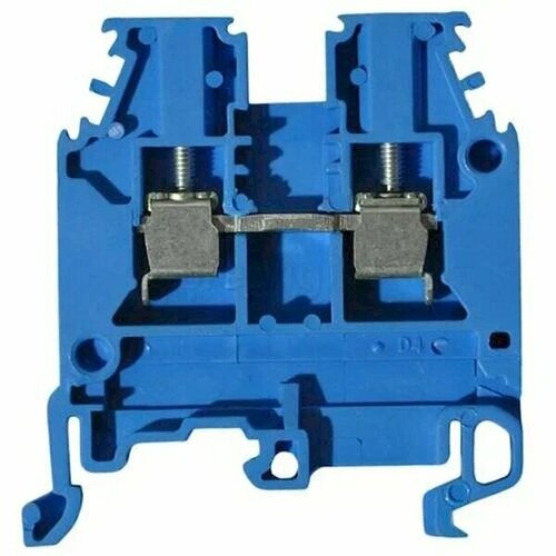 Зажим клеммный проходной М46 Entrelec синий ABB 1SNA125116R0100 100₽