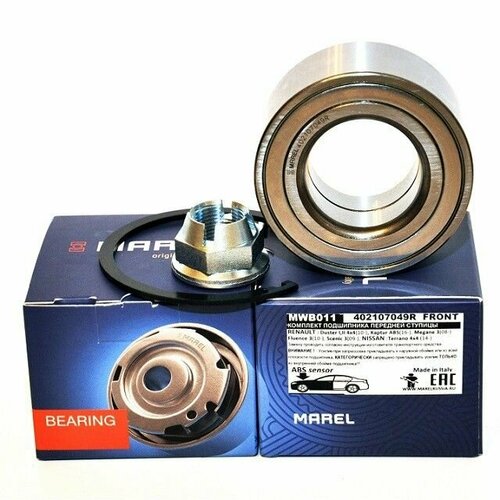 Подшипник передней ступицы DUSTER 4x4 встроенный ABS-Sensor с установочн комплектом 402107049R 3310₽