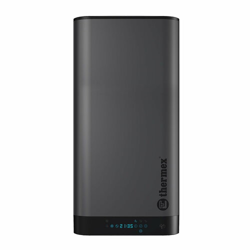 Водонагреватель Термекс Bono 80 Wi-Fi 80л 3000Вт два сухих ТЭНа плоский нерж сталь черный 4489300₽