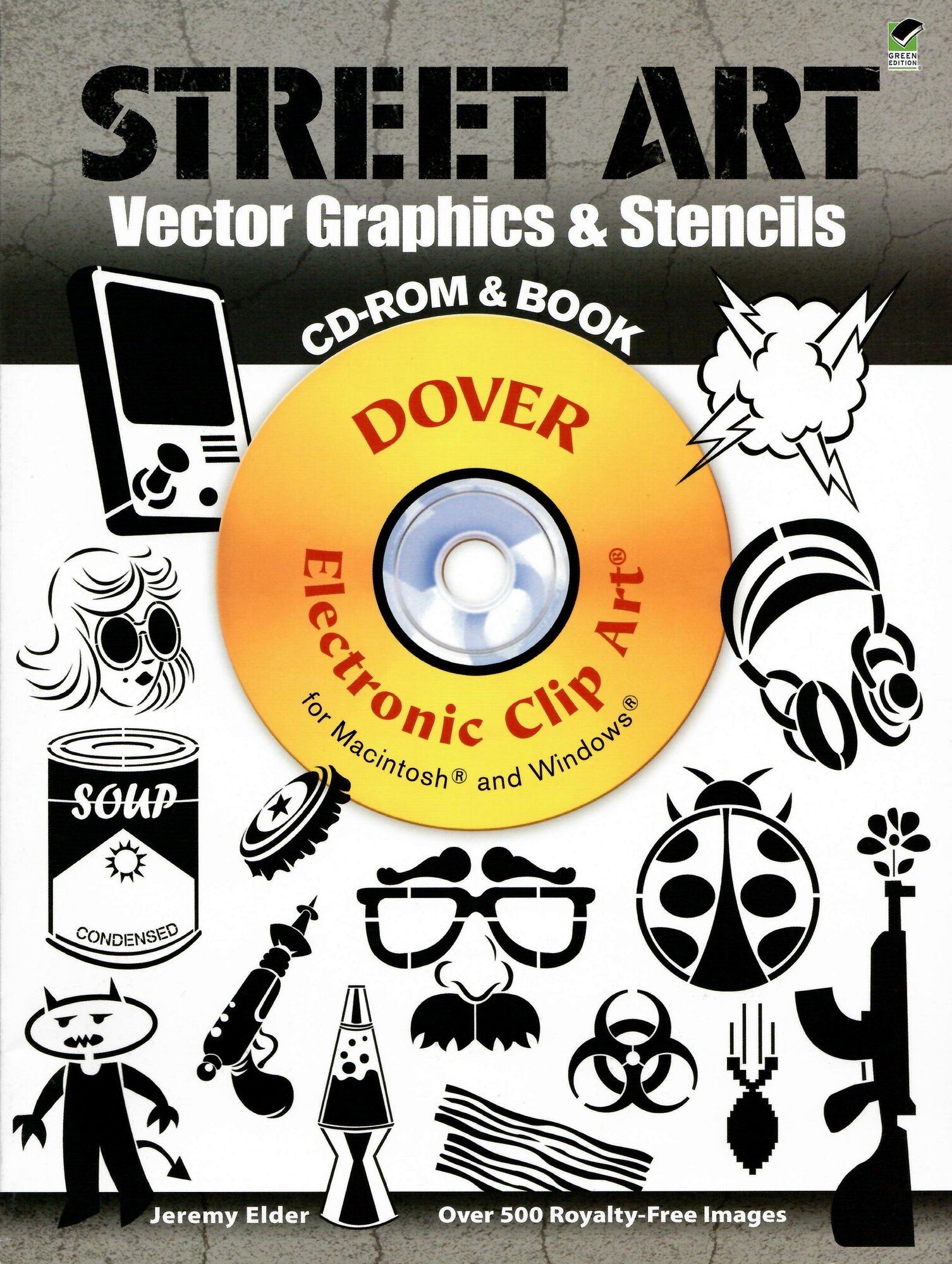 Street Art Vector Graphics and Stencils + CD-ROM - фото №1
