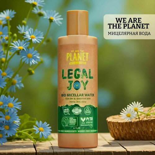 Мицеллярная вода для сухой и чувствительной кожи legal joy 615₽