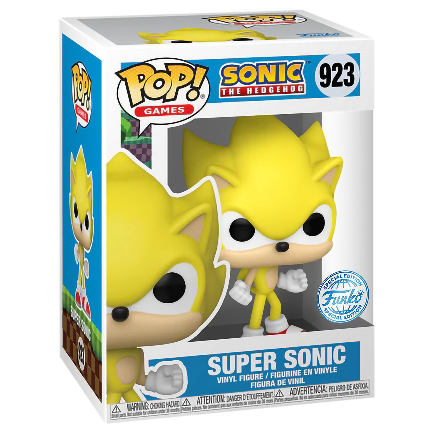 Фигурка Funko POP! Games Sonic the Hedgehog Super Sonic w/Chase (Exc) (923) 71532