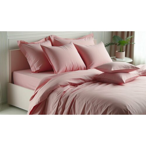 Наволочка из сатина 60 х 60 - М - 125 - Вишневые лепестки