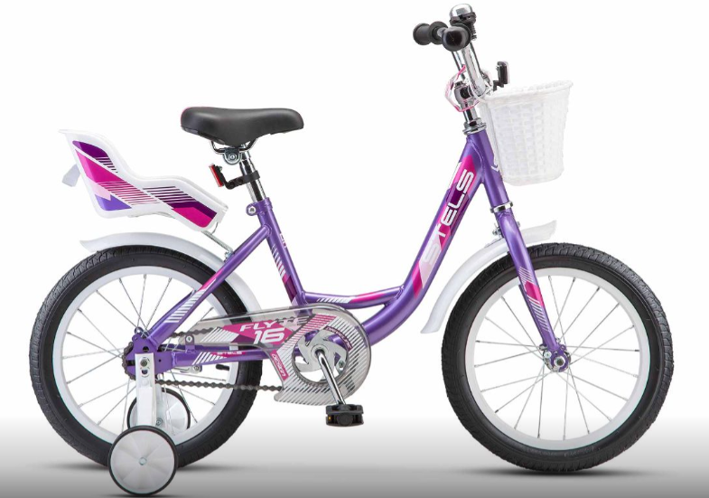 Велосипед детский 16 Stels Flyte C Z012, сиреневый 2024