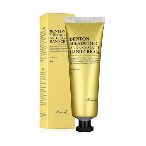 BENTON Питательный крем для рук с маслом ши и кокоса Shea Butter And Coconut Hand Cream