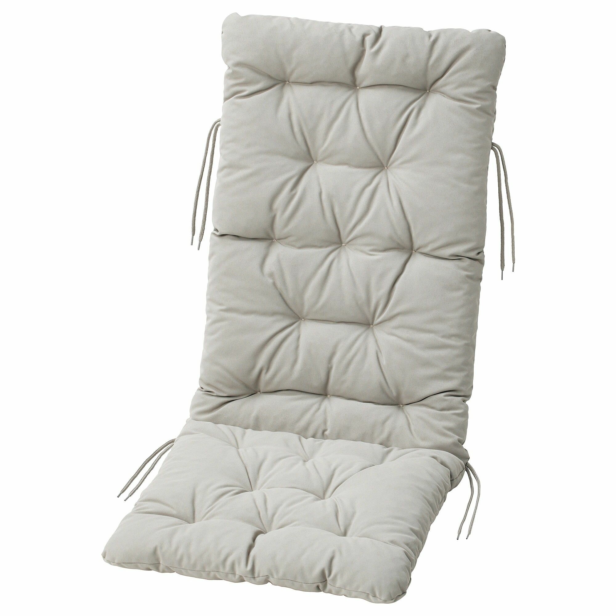 Подушка на кресло KUDDARNA куддарна , стул , матрас на мебель, 45 х 116 см, серый