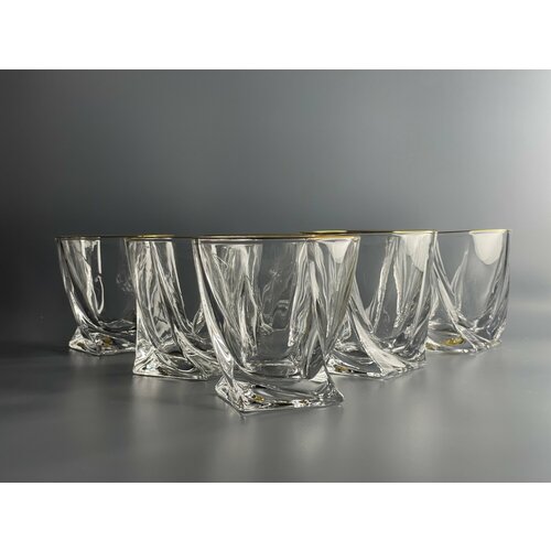 Бокалы для сока виски Квадро 259 мл Прозрачные 1690₽