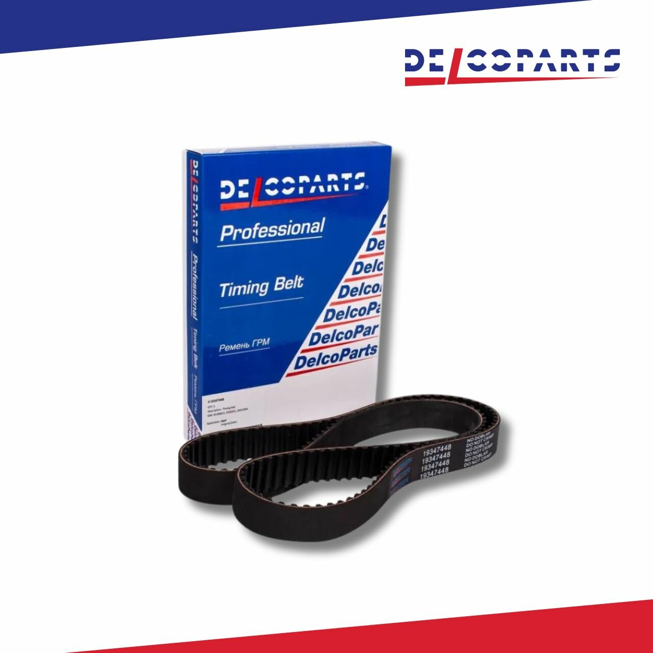 фото Ремень ГРМ DelcoParts, CHEVROLET ORLANDO, AVEO, TRAX, TRACKER, 19347448