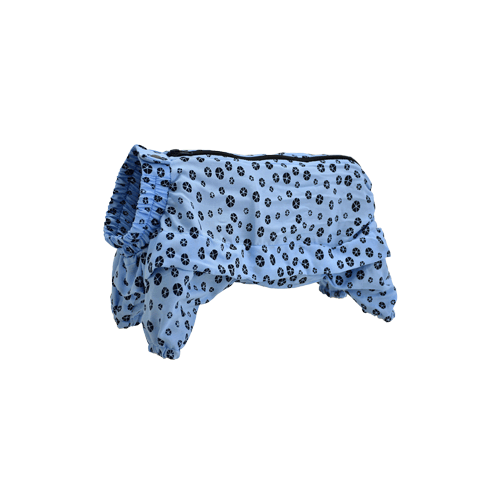 Пыльник ДжекиДог с ловушками для клещей для собак- мальчиков р12 цв Голубой 1780₽