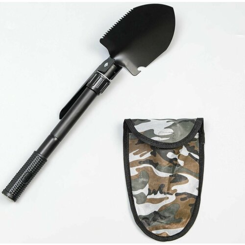 Лопата складная Терминатор в чехле 42 см черная 788₽