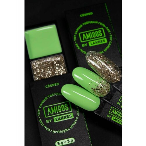 Тот самый твердый гель-лак CSPED 8 гр AMIGOS GLP-029-H 440₽