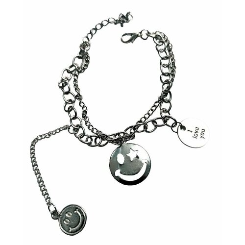 Браслет-цепочка Anikom, серебристый