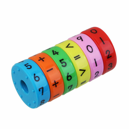 Игроленд Игра головоломка Учим счет РР 6х3см 12 штук 1688₽