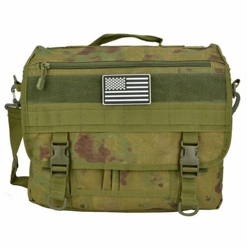 Сумка мессенджер CHENHAO, зеленый мох